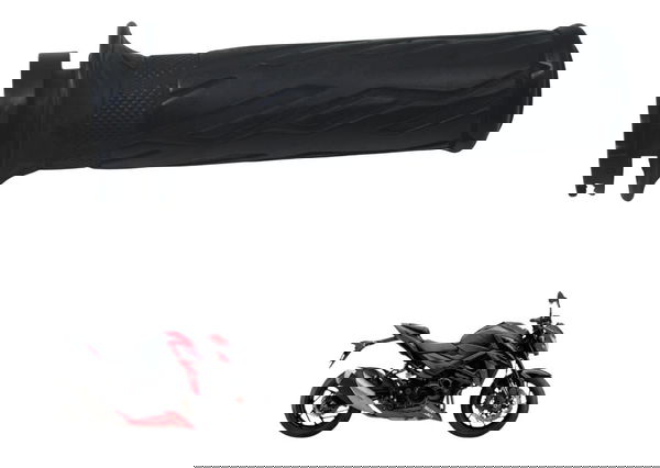 Manopla Direita Acelerador Suzuki Gsx-s 750 18-23 Original - Preto