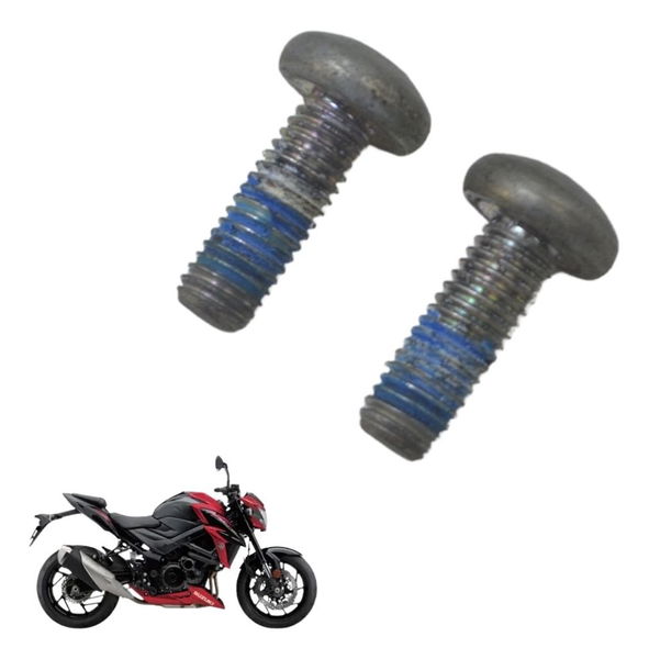 Par Parafuso Pedaleira Suzuki Gsx-s 750 18-23 Original