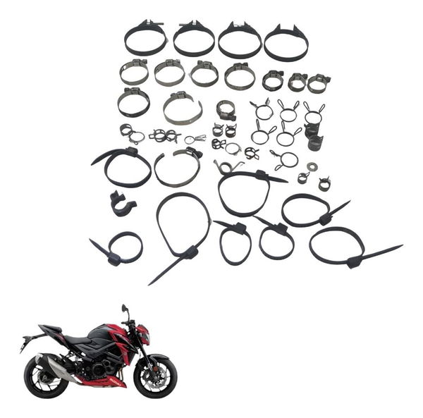 Kit Abraçadeira Diversas Suzuki Gsx-s 750 18-23 Original