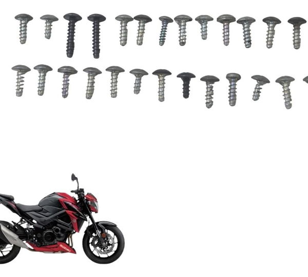 Kit Parafuso Soberbos Suzuki Gsx-s 750 18-23 Original
