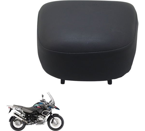 Banco Traseiro C/ Detalhes Bmw R 1200 Gs Adv 04-07 Original Preto