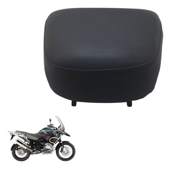 Banco Traseiro C/ Detalhes Bmw R 1200 Gs Adv 04-07 Original - Preto