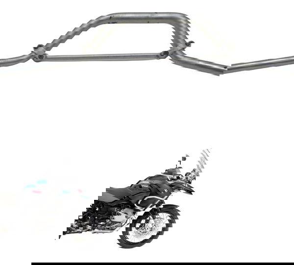 Guidão Bmw R 1200 Gs Adv 04-07 Original Prateado