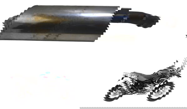 Ponteira Escape Bmw R 1200 Gs Adv 04-07 Original