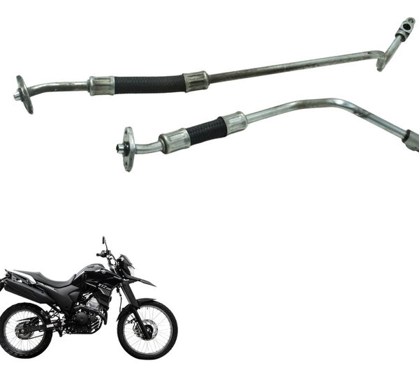 Par Mangueira Óleo Yamaha Xtz 250 Lander 19-23 Original