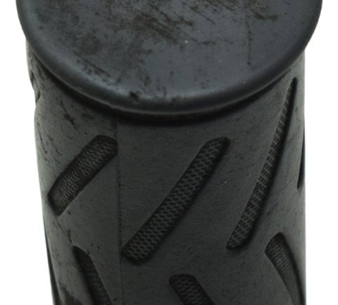 Manopla Direita C/ Detalhes Yamaha Xtz 250 Lander 19-23 Orig Preto