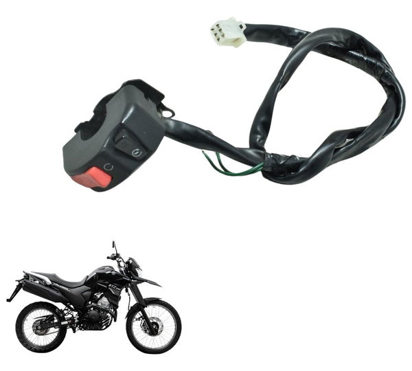 Chave Punho Partida Yamaha Xtz 250 Lander 19-23 Original