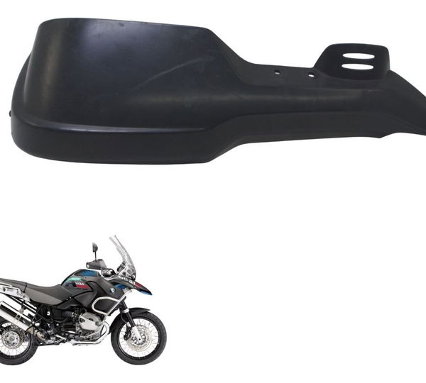 Protetor Punho Dir C/ Detal Bmw R 1200 Gs Adv 04-07 Original Preto