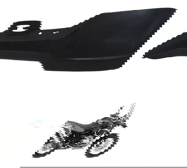 Protetor Punho Esq C/detalhes Bmw R 1200 Gs Adv 04-07 Origin Preto Esquerdo