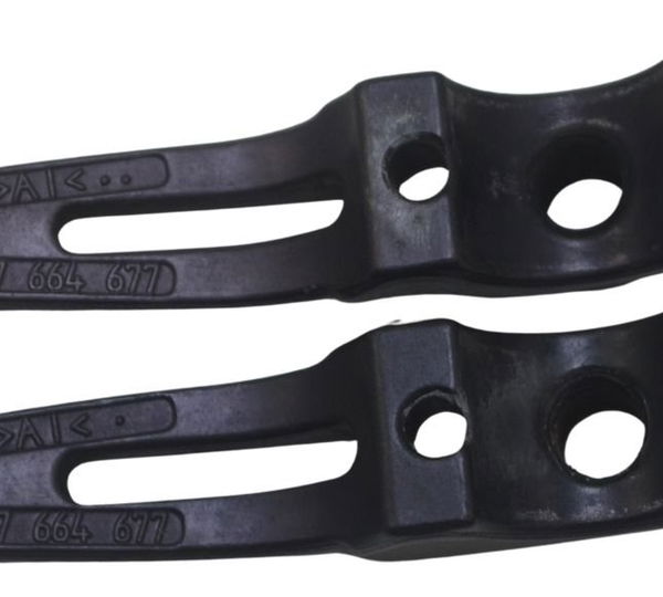 Par Suporte Espelho Bmw R 1200 Gs Adv 04-07 Preto