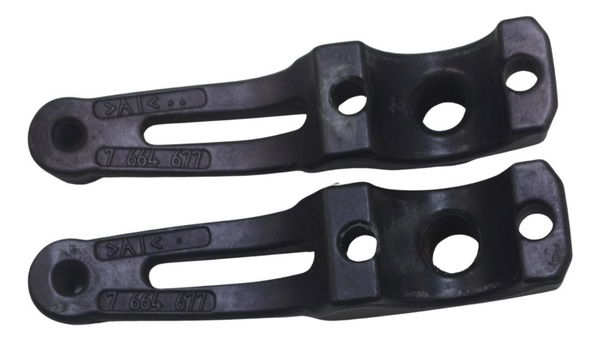 Par Suporte Espelho Bmw R 1200 Gs Adv 04-07 - Preto