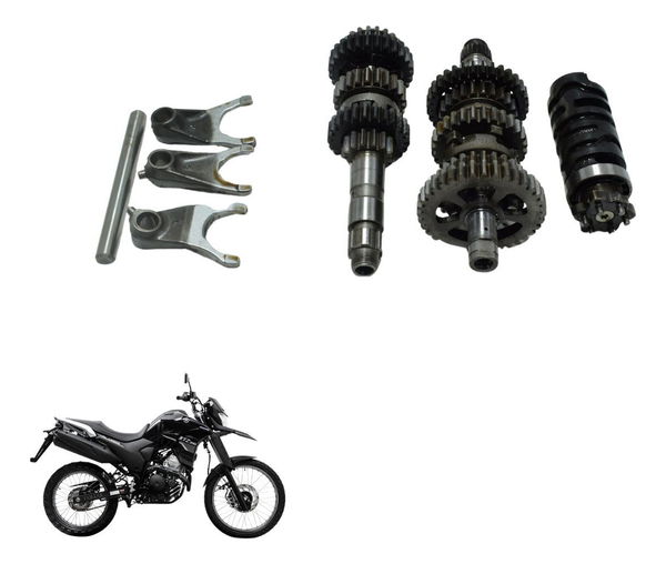 Caixa Marcha Câmbio Yamaha Xtz 250 Lander 19-23 Original