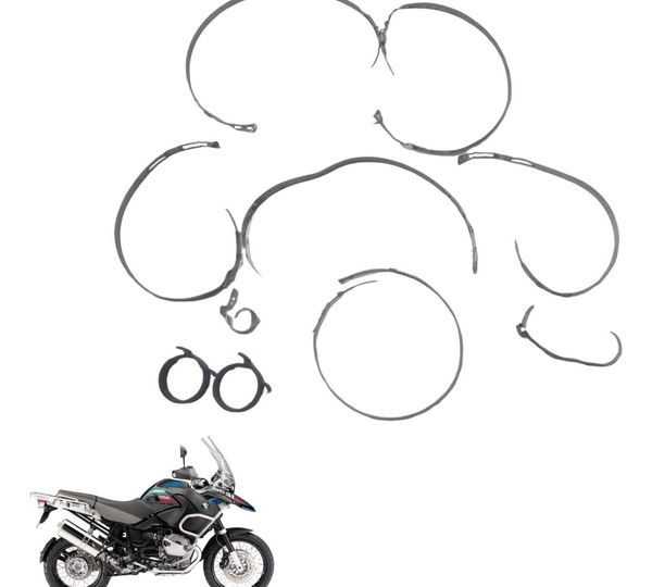 Kit Abraçadeiras Diversas Bmw R 1200 Gs Adv 04-07 Original