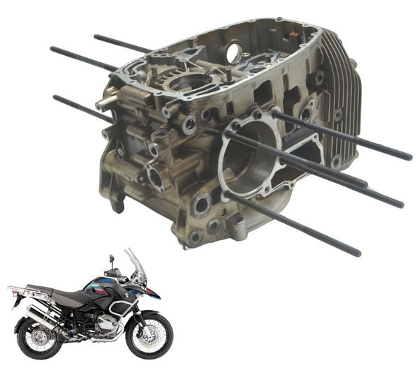 Carcaça Bloco Motor Nfe Bmw R 1200 Gs Adv 04-07 Original