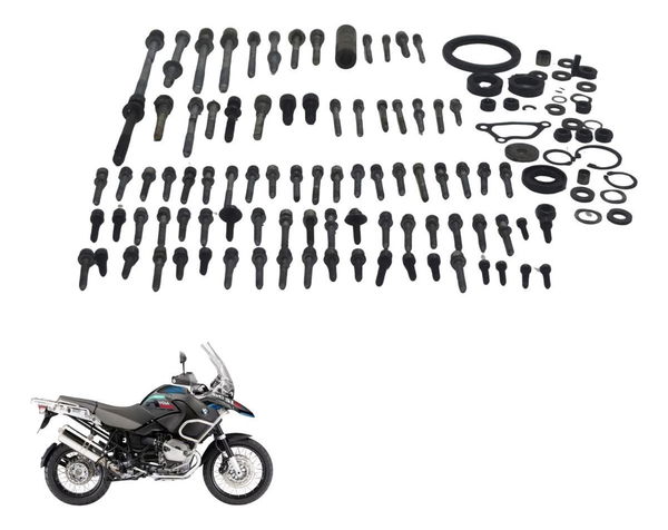 Kit Parafuso Motor Bmw R 1200 Gs Adv 04-07 Original