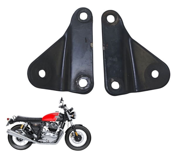 Par Suporte Ponteira Escape Royal Continental 650 Gt 21-24