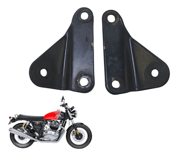 Par Suporte Ponteira Escape Royal Continental 650 Gt 21-24