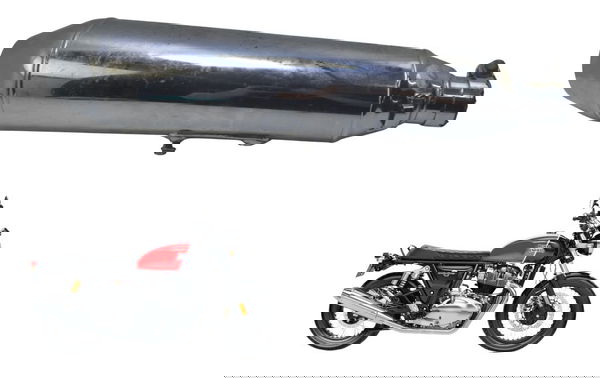 Ponteira Escape Esq Royal Continental 650 Gt 21-24 Original