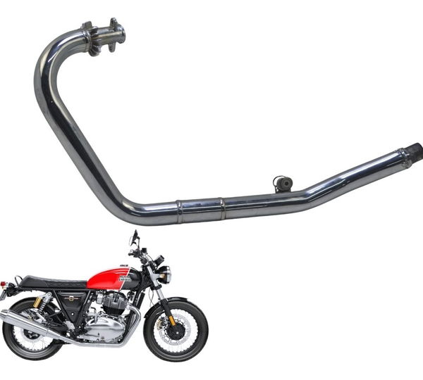 Curva Escape Esq C/detal Royal Continental 650 Gt 21-24 Orig