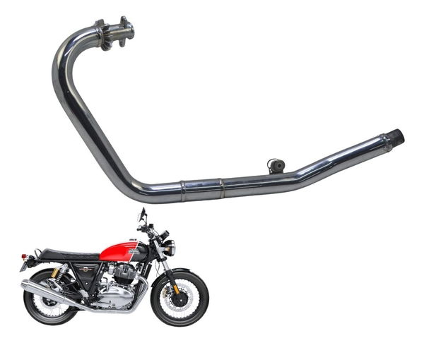 Curva Escape Esq C/detal Royal Continental 650 Gt 21-24 Orig