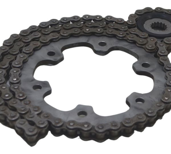 Kit Relação Royal Continental 650 Gt 21-24 Original Cinza-escuro