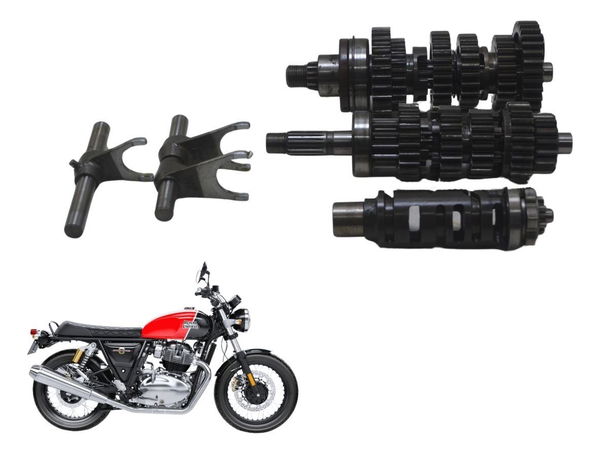 Caixa Marcha Câmbio Royal Continental 650 Gt 21-24 Original