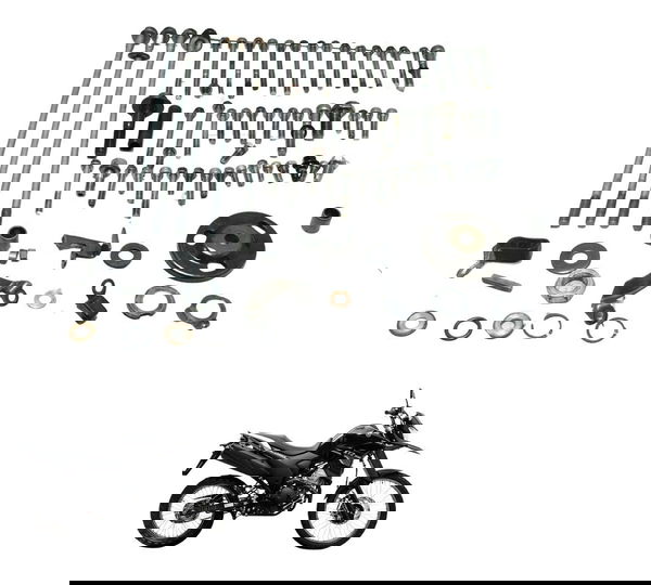 Kit  Parafuso Motor Yamaha Xtz 250 Lander 19-23 Original