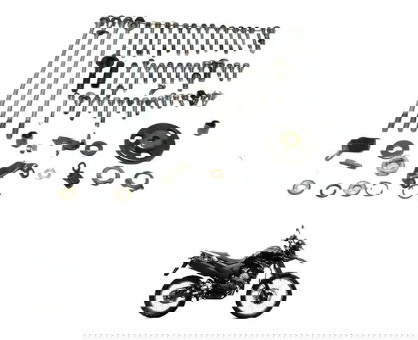 Kit  Parafuso Motor Yamaha Xtz 250 Lander 19-23 Original