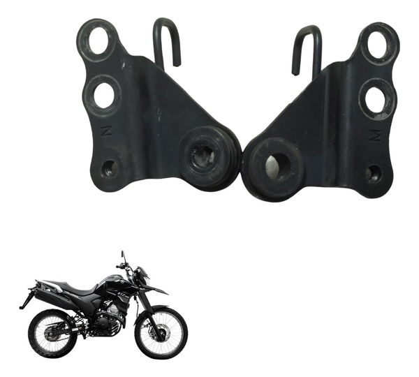 Par Suporte Guia Cabos Yamaha Xtz 250 Lander 19-23 Original