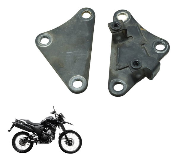 Par Suporte Motor Yamaha Xtz 250 Lander 19-23 Original