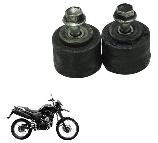 Par Coxim Suporte Yamaha Xtz 250 Lander 19-23 Orig