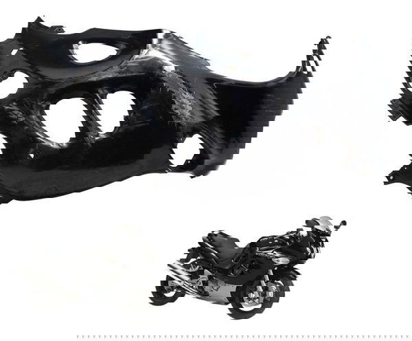 Carenagem Lateral Dir C/avaria Suzuki Gsx 750f Monica 99-08 - Preto