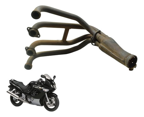 Curva Escape Suzuki Gsx 750f Monica 99-08 Original