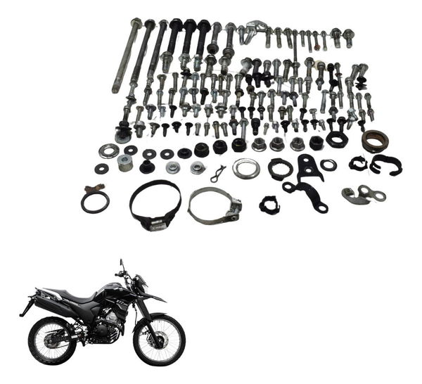 Kit Parafusos Diversos Yamaha Xtz 250 Lander 19-23 Original
