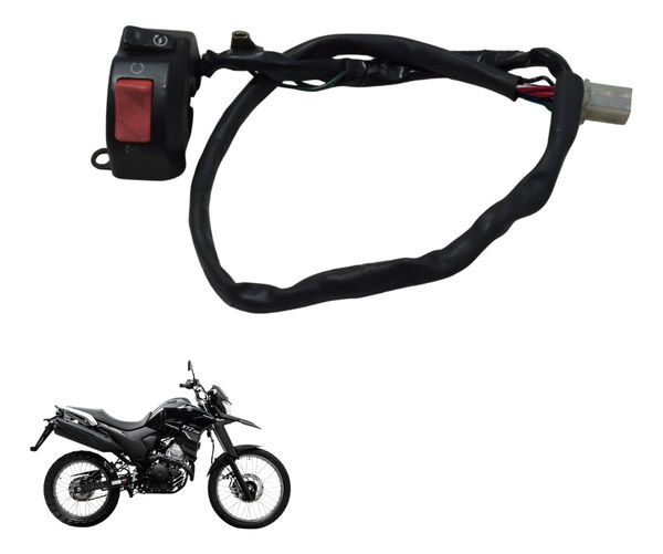 Chave Punho Partida C/detal Yamaha Xtz 250 Lander 19-23 Orig