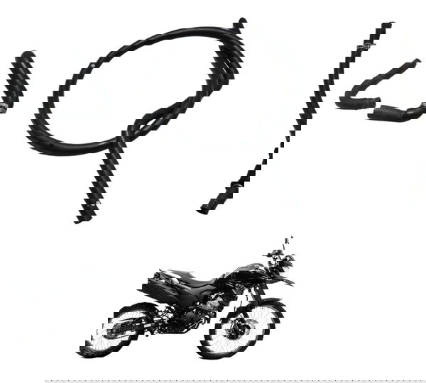 Kit Mangueiras Yamaha Xtz 250 Lander 19-23 Original