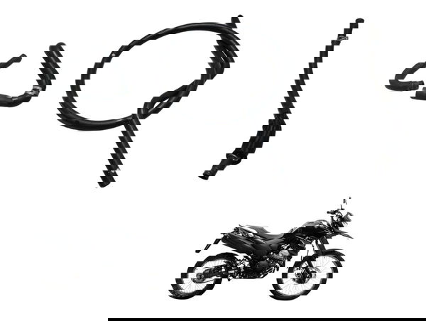 Kit Mangueiras Yamaha Xtz 250 Lander 19-23 Original