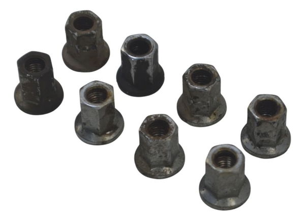 Jogo Porca Escape Honda Cbr 1000rr 12-15 Original