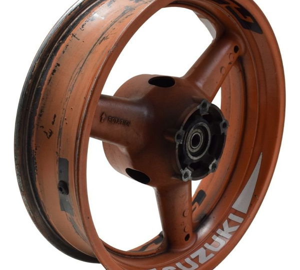 Roda Traseira Suzuki Gsx 750f Monica 99-08 Original Laranja-escuro