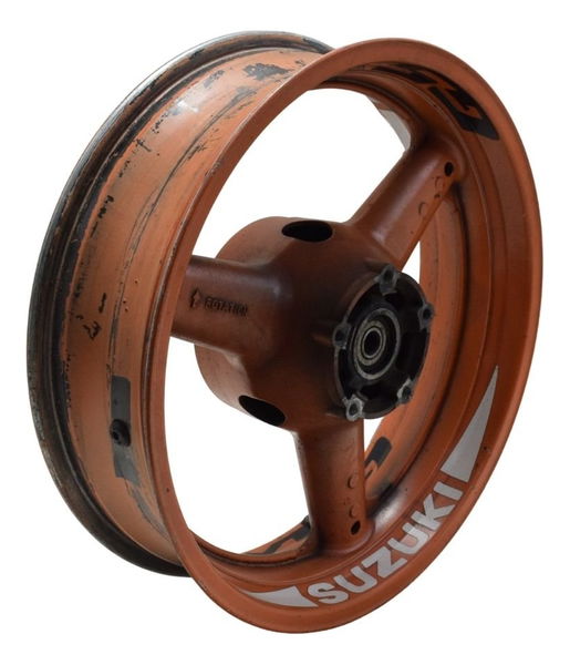 Roda Traseira Suzuki Gsx 750f Monica 99-08 Original - Laranja-escuro