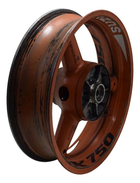 Roda Traseira Suzuki Gsx 750f Monica 99-08 Original - Laranja-escuro