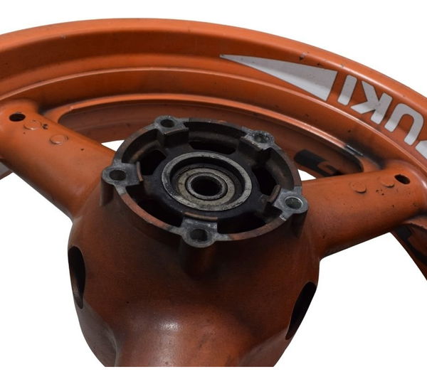 Roda Traseira Suzuki Gsx 750f Monica 99-08 Original Laranja-escuro