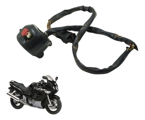 Chave Punho Partida C/avaria Suzuki Gsx 750f Monica 99-08 Or