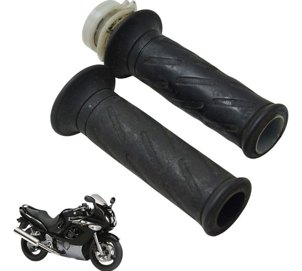 Par Manoplas Suzuki Gsx 750f Monica 99-08 Original Preto