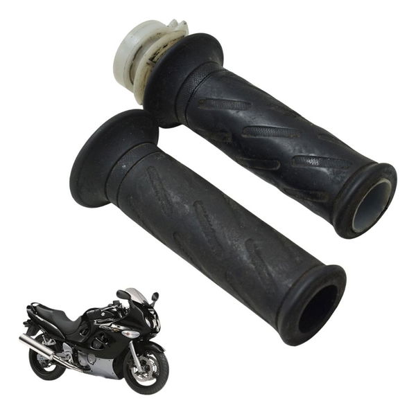 Par Manoplas Suzuki Gsx 750f Monica 99-08 Original - Preto