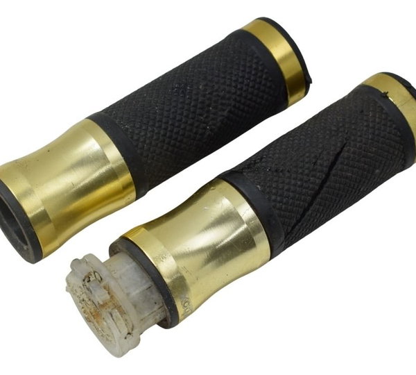 Par Manopla Esportiva Suzuki Gsx 750f Monica 99-08 Dourado