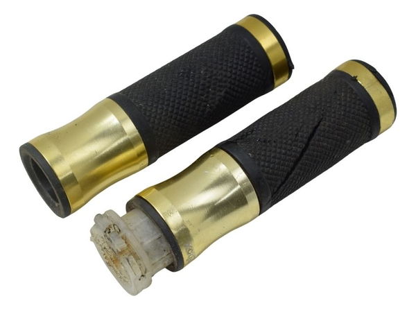 Par Manopla Esportiva Suzuki Gsx 750f Monica 99-08 - Dourado