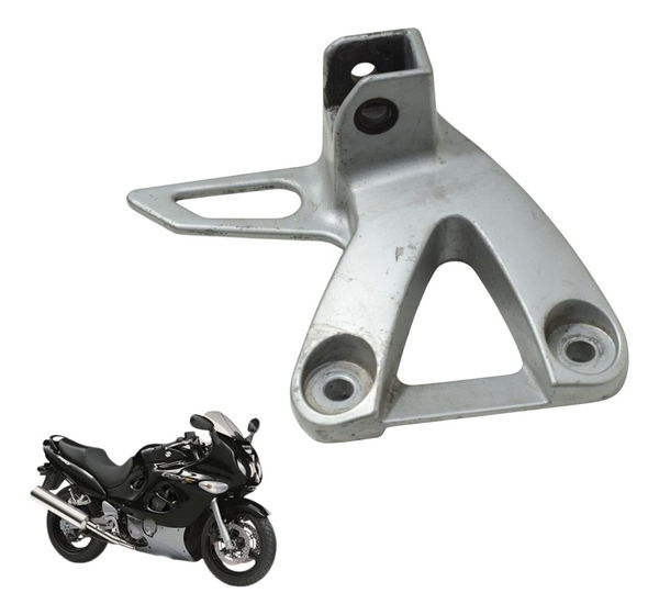 Suporte Pedal Tras Esq Suzuki Gsx 750f Monica 99-08 Original - Cinza