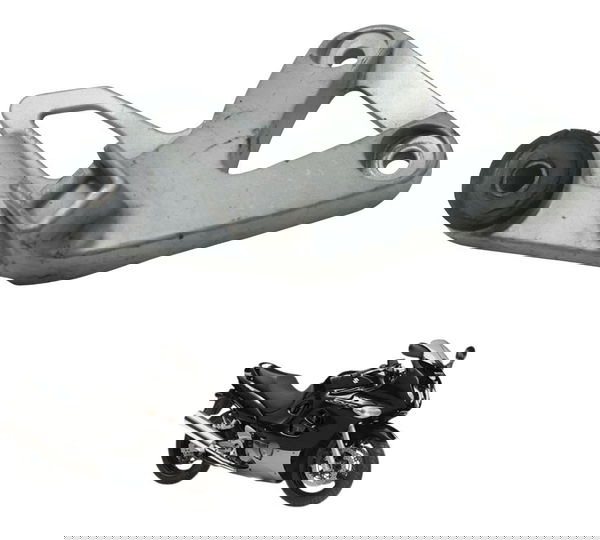 Suporte Pedaleira Tras Esq Suzuki Gsx 750f Monica 99-08 Orig Cinza