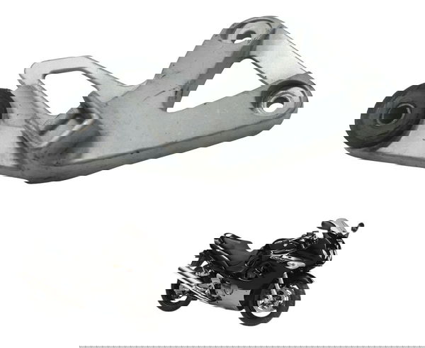 Suporte Pedaleira Tras Esq Suzuki Gsx 750f Monica 99-08 Orig - Cinza